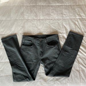 502 Levi's Flex Men's Jeans Size W 32 L 34 Gray/Green